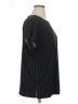 Torrid Stripes Black Short Sleeve Top Size 1X Plus (1) - photo 4