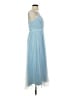Lulus 100% Polyester Blue Cocktail Dress Size S - photo 4