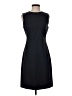 Theory Solid Black Cocktail Dress Size 4 - photo 1