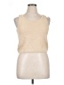 Uniqlo 100% Polyester Ivory Sleeveless Top Size XL - photo 1