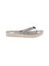 Teva Gray Ivory Flip Flops Size 8 - photo 1