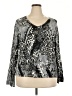 Pierri Silver Black Pullover Sweater Size 3X - photo 1