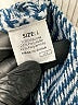 Unbranded Chevron-herringbone Blue Pullover Sweater Size L - photo 7