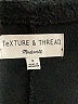 TeXTURE & THREAD Madewell 100% Cotton Black Pullover Sweater Size S - photo 7