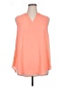Torrid 100% Polyester Orange Sleeveless Blouse Size 1X Plus (1) - photo 1