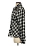 Free People Checkered-gingham Black Long Sleeve Blouse Size S - photo 5