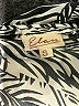 Elan 100% Polyester Paisley Silver Black Casual Dress Size S - photo 3