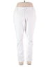 Liz Claiborne Solid White Casual Pants Size 18 - photo 1