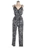 Unbranded Animal Print Silver Black Jumpsuit Size L - photo 1