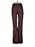 Pilcro 100% Polyester Solid Burgundy Casual Pants Size 30 waist - photo 1