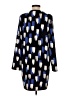 Apt. 9 Print Blue Casual Dress Size S - photo 2