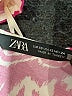 Zara 100% Polyester Paisley Pink Jumpsuit Size XS - photo 4