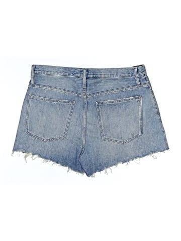 Madewell Relaxed Denim Shorts in Rosemount Wash: Destroyed Hem Edition (view 2)