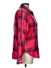 American Eagle Outfitters Plaid Red Long Sleeve Button-Down Shirt Size L - photo 4