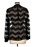 Tory Burch Black Long Sleeve Blouse Size 10 - photo 2