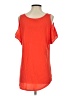 VS Tee Shop Orange Short Sleeve Top Size S - photo 2