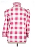 Unbranded 100% Polyester Checkered-gingham Pink 3/4 Sleeve Blouse Size XL - photo 2