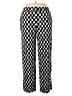 Friful 100% Polyester Checkered-gingham Black Casual Pants Size S - photo 1