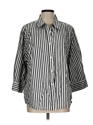 Versailles 3/4 Sleeve Button-Down Shirt (view 1)