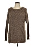 American Eagle Outfitters Chevron-herringbone Brown Pullover Sweater Size L - photo 1