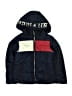 Tommy Hilfiger 100% Recycled Polyester Color Block Blue Jacket Size 6 - photo 1