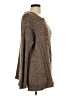 American Eagle Outfitters Chevron-herringbone Brown Pullover Sweater Size L - photo 4