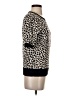 Ann Taylor Animal Print White Tan Pullover Sweater Size S - photo 4