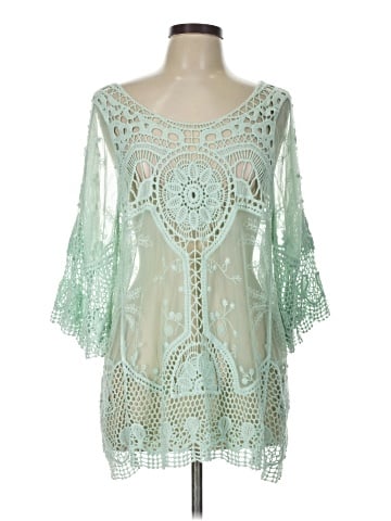 Entro 3/4 Sleeve Blouse (view 1)