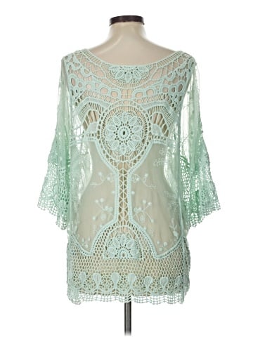 Entro 3/4 Sleeve Blouse (view 2)