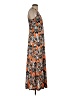 Assorted Brands Print Orange Casual Dress Size S (estimated) - photo 4