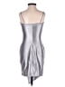 Emerald Sundae Metallic Silver Cocktail Dress Size S - photo 2