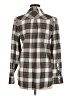 J.Crew Plaid Green Long Sleeve Button-Down Shirt Size 8 - photo 2