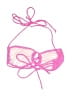 Motel Solid Pink Swimsuit Top Size XL - photo 2