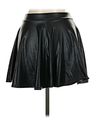 Route Faux Leather Skirt (view 2)