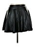 Route Solid Black Faux Leather Skirt Size L - photo 2