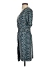 Ann Taylor Animal Print Blue Cocktail Dress Size XS (petite) - photo 5