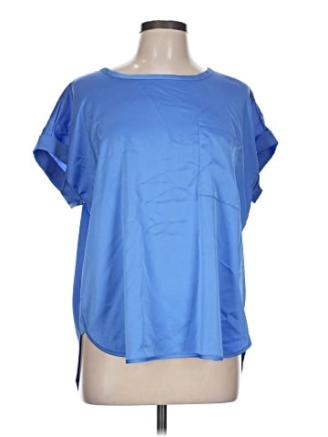 Ann Taylor LOFT Short Sleeve Blouse (view 1)