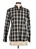 J.Crew 100% Cotton Plaid Black Long Sleeve Button-Down Shirt Size 8 - photo 1