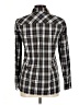 J.Crew 100% Cotton Plaid Black Long Sleeve Button-Down Shirt Size 8 - photo 2