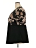 BLOOMCHIC Black Short Sleeve Blouse Size 22 - 24 - photo 5