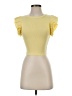 Zara Yellow Short Sleeve Top Size S - photo 1