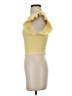 Zara Yellow Short Sleeve Top Size S - photo 5