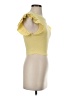 Zara Yellow Short Sleeve Top Size S - photo 4