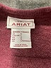 Ariat Graphic Burgundy Pullover Sweater Size L - photo 7