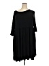 ASOS Solid Black Casual Dress Size 18 - photo 1
