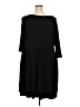 ASOS Solid Black Casual Dress Size 18 - photo 2