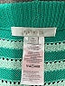 Flat White Stripes Green Shorts Size XL - photo 3