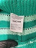 Flat White Stripes Green Shorts Size XL - photo 4