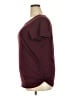 Elle Burgundy Short Sleeve Top Size XXL - photo 5