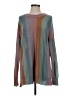 Show Me Your Mumu Color Block Brown Pullover Sweater Size S - photo 1